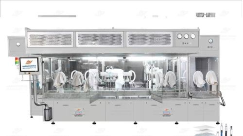 Robotic Pre-Filled Syringe Packaging Line