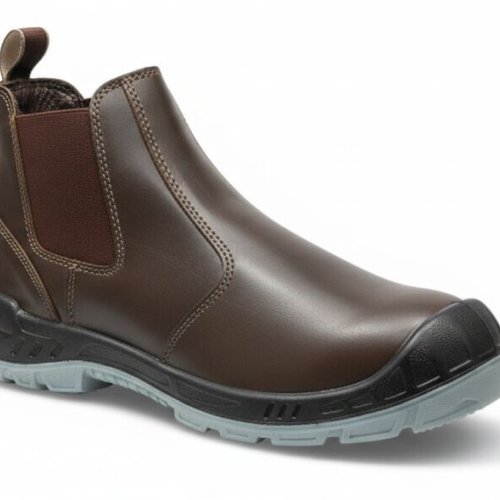 Brown Leather Chelsea Boot