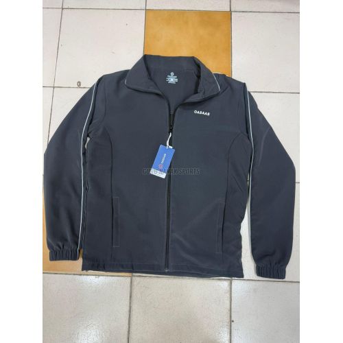 Men Slim Fit Solid Collar Jacket