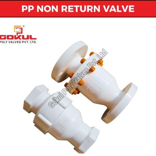 Polypropylene Non Return Screwed Valve