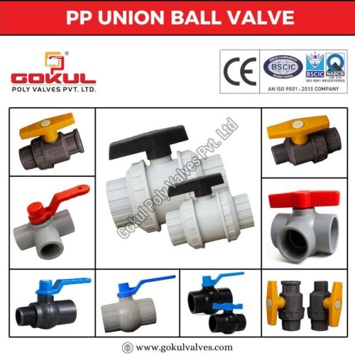 PP Solid Agriculture Ball Valve
