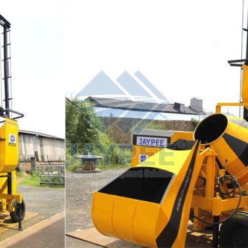 Jaypee 10X7 Concrete Mixer Machine with Hoist
