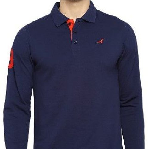 Men Polo Long Sleeve T-Shirt