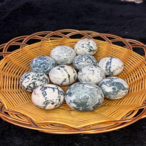 50-55mm Spheres Tree Agate Stone
