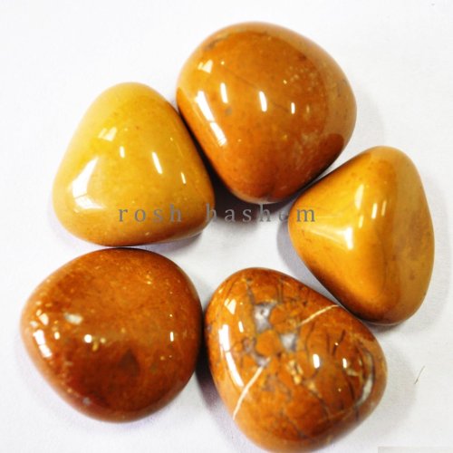Camel Agate Tumbled Stone