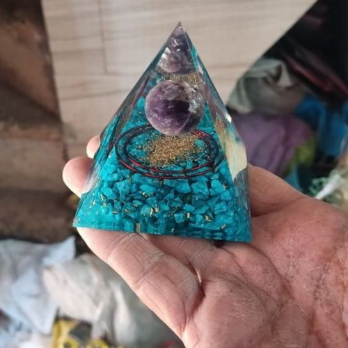 Orgonite Pyramid Selenite