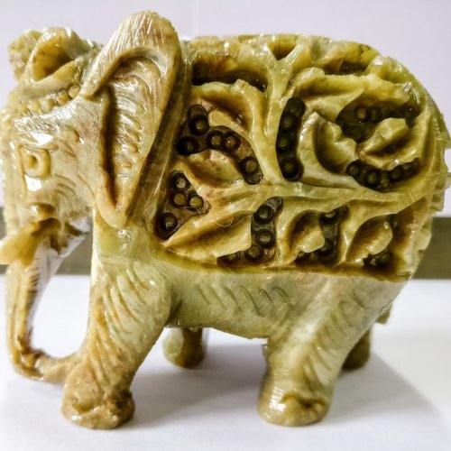 Soapstone Carved Elephant