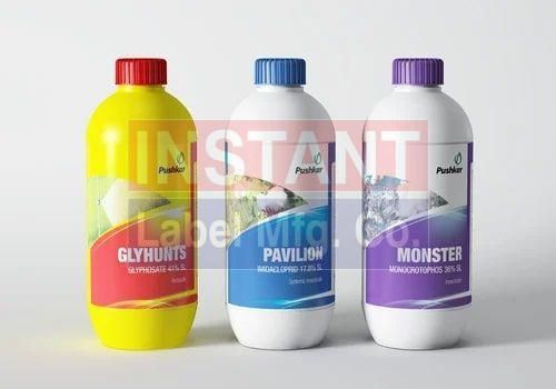 Pesticide Bottle Stickers