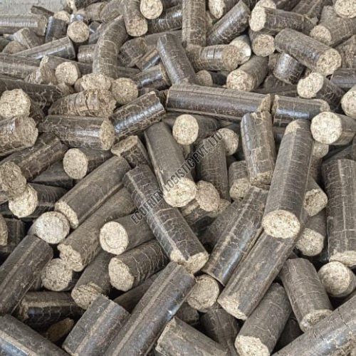 Groundnut Shell Biomass Briquettes