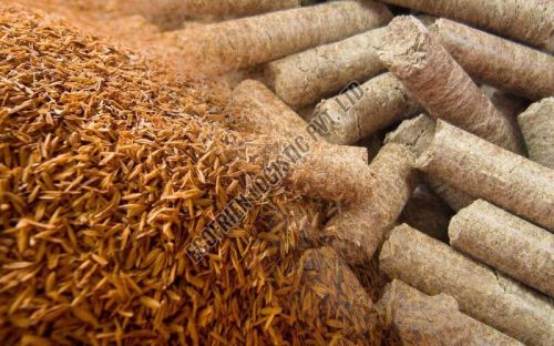Rice Husk Biomass Pellets