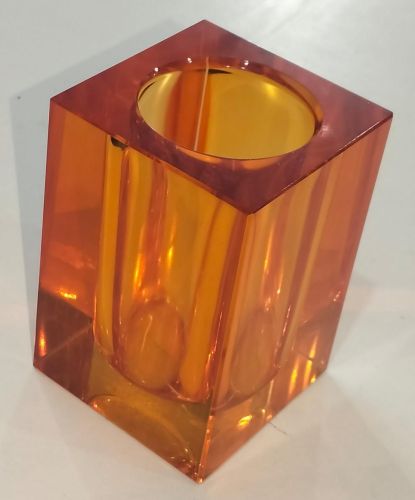 Crystal Desktop Pen Stand