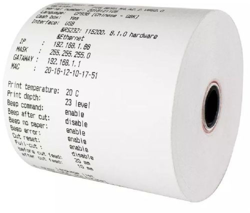 Thermal ATM Transaction Paper Roll