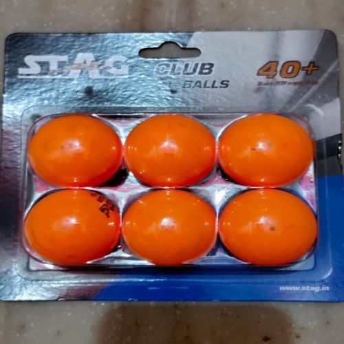 Orange Leather Cricket Balls