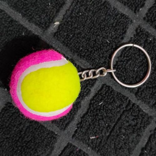 Tennis Ball Keychain