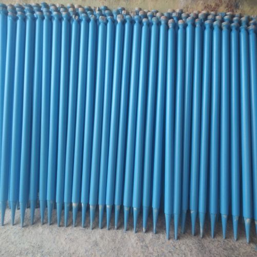 Wooden Blue Cricket Stumps