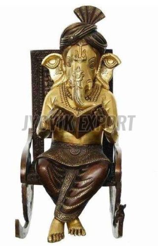 Brass Ganesha Statue
