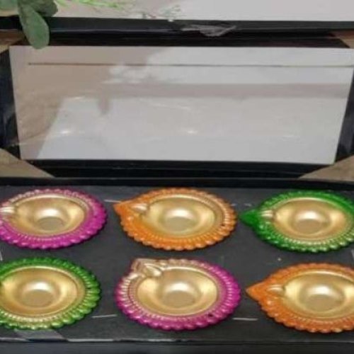 Designer Metal Diyas