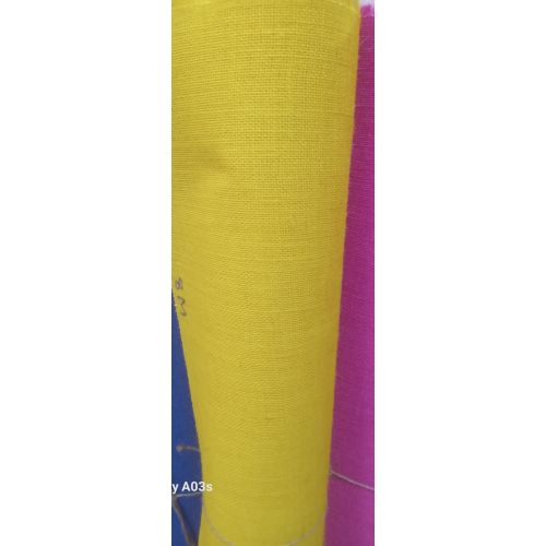 Plain Coloured Jute Fabric Roll