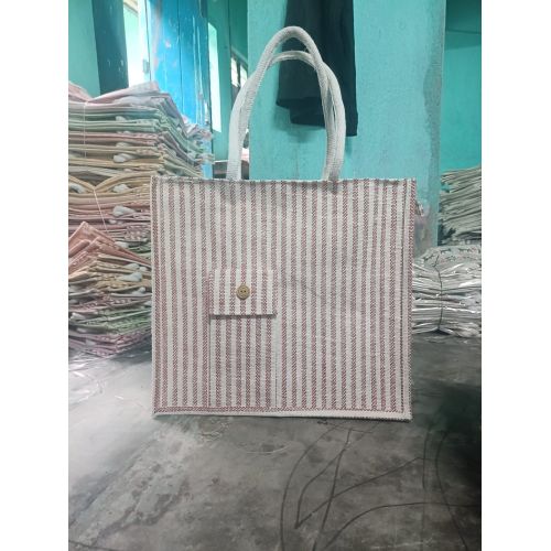 Reusable Jute Tote Bag