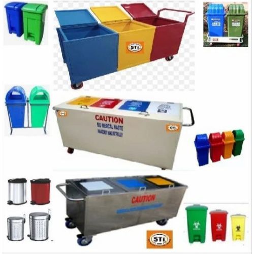 Bio Medical Waste Bins Trolleys
