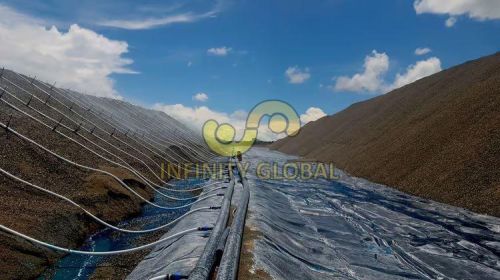 Industrial Heap Leach Piping System
