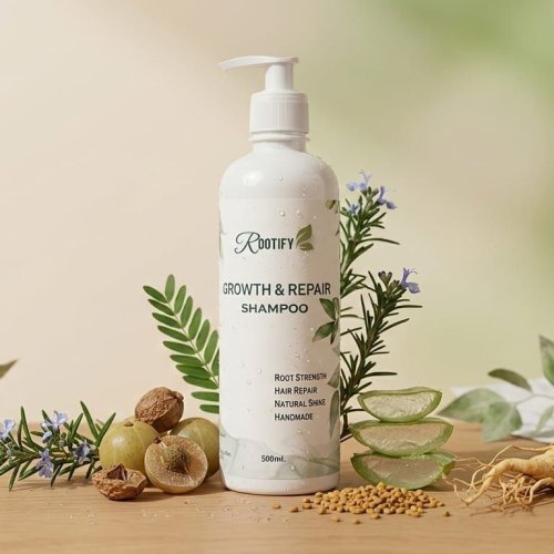 500ml Rootify Handmade Growth and Repair Shampoo