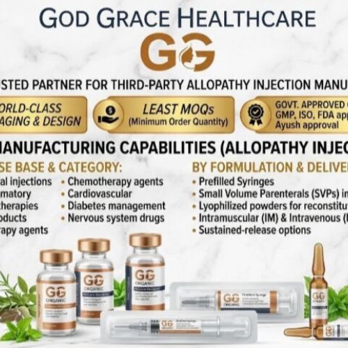 Allopathic Injection Third Party Manufacturing Service