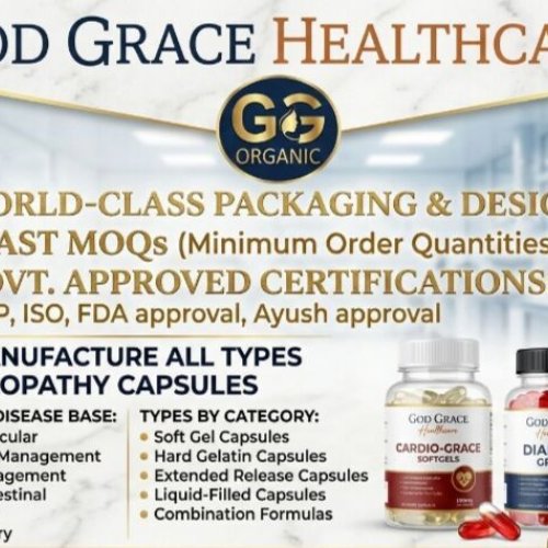 Allopathic Capsule Third Party Manufacturing Service
