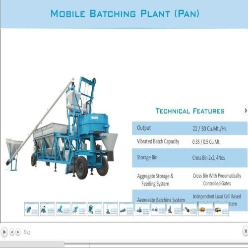 Mobile Concrete Batching Plant