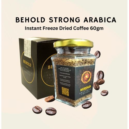 60 Gm Behold Strong Arabica Freeze Dried Instant Coffee
