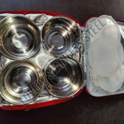 4 Container Stainless Steel Lunch Box
