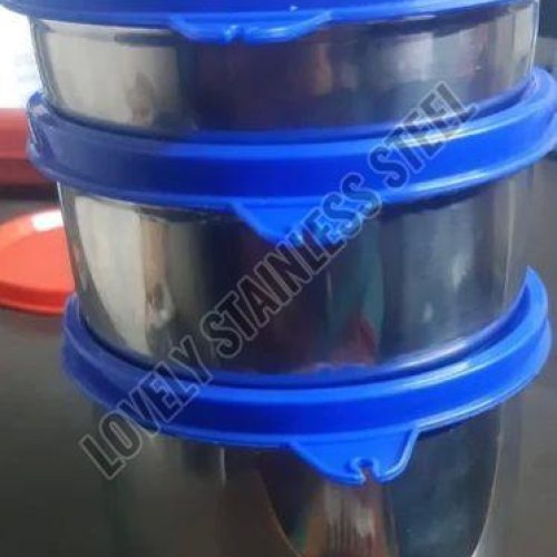 SS Round Lunch Box