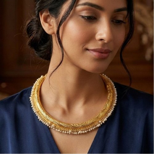 Royal Twist Layered AD Choker Set