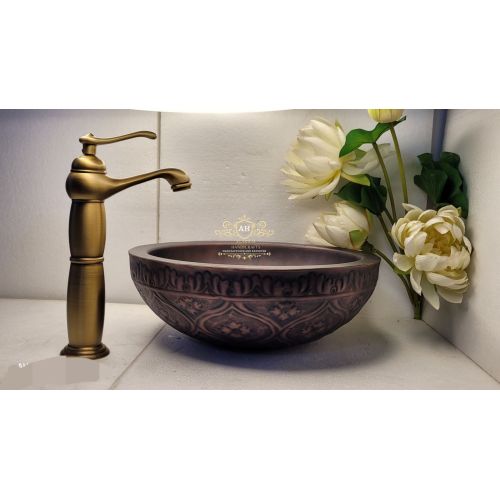 Copper Wash Basin Double Wall