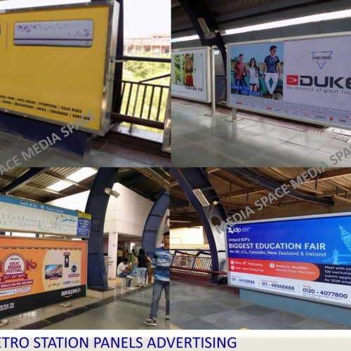 Delhi Metro Panel Advertising Service