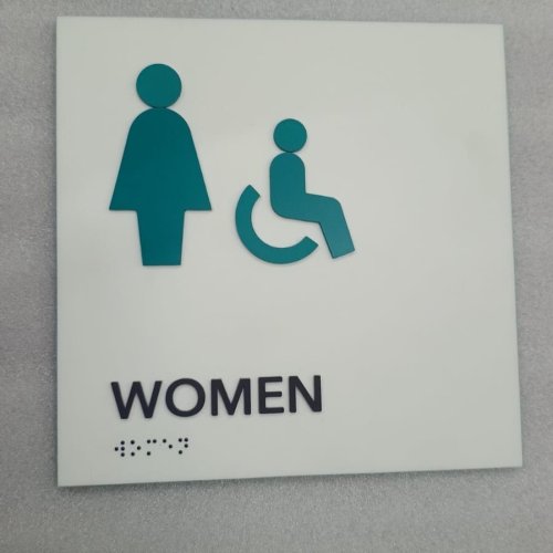 Bathroom Sign Board