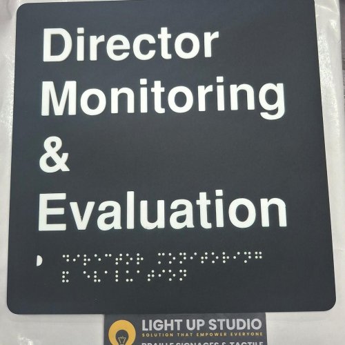 Door Braille Signage