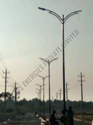 Mild Steel Street Light Pole