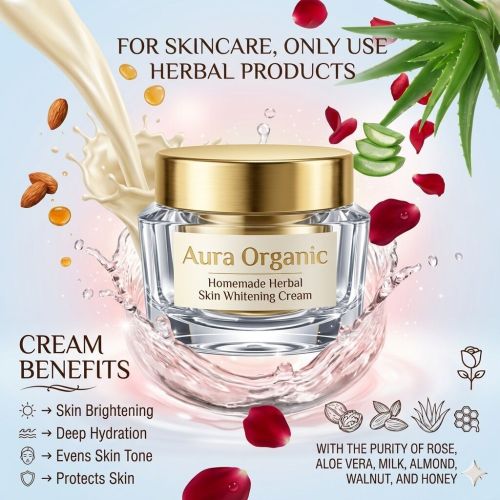 Homemade Herbal Whitening Cream