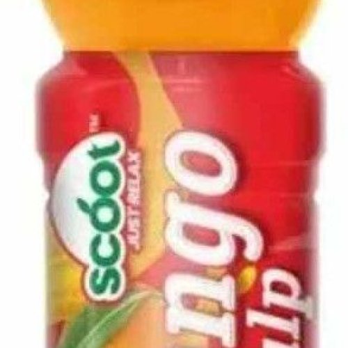 Mango Juice Bottle Shrink Sleeves Label