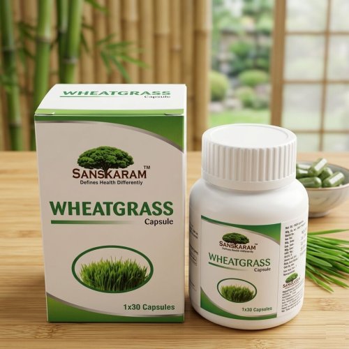 Sanskaram Wheatgrass Capsules