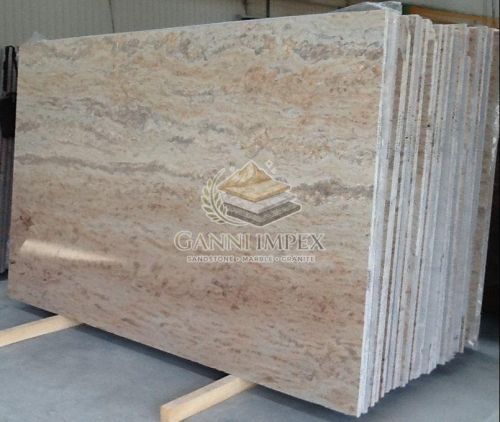 Ivory White Granite Slab