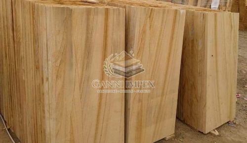 Natural Teakwood Sandstone Tiles