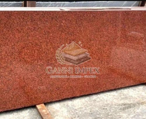 New Imperial Red Granite Slab