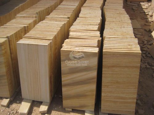 Polished Teakwood Sandstone Tiles