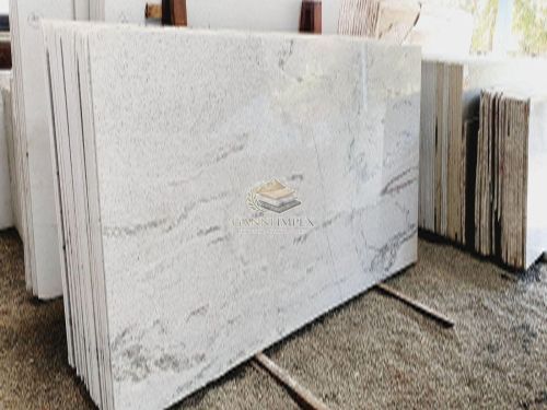 Snow White Granite Slab
