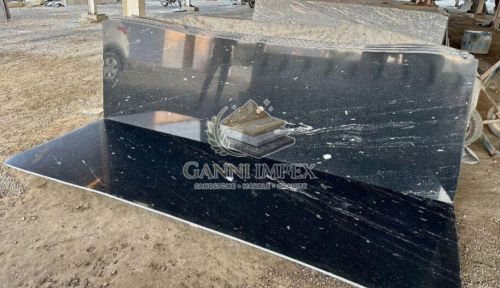 Thunder Black Granite Slab