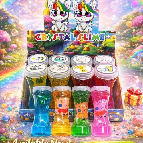 Unicorn Crystal Slime Set