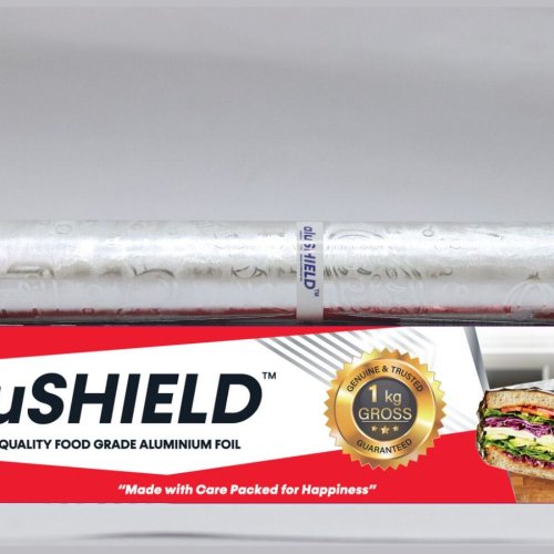 Alushield Red Series 1Kg Gross Aluminium Foil Rolls