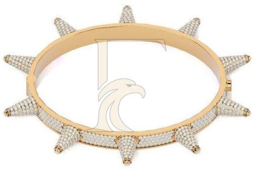 Designer Spikes Bangle